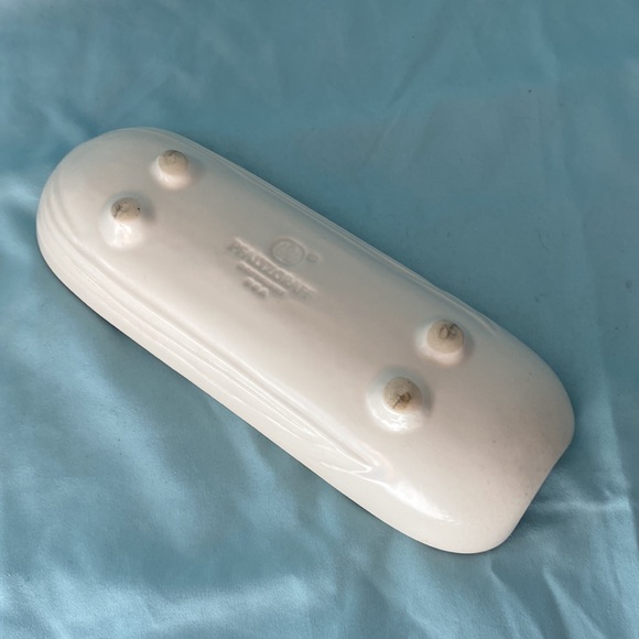 Pfaltzgraff Tea Rose Boiled Corn Footed Holder Plate Tray - Picture 2 of 2